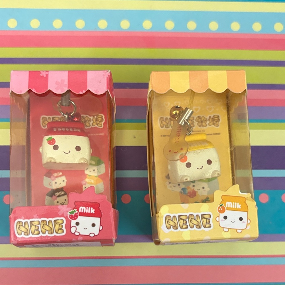 Cute Milk Carton Keychains